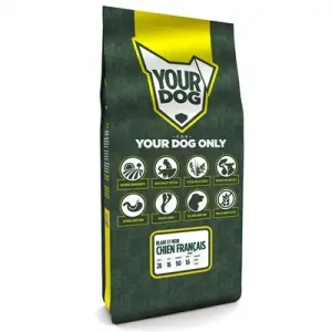 Yourdog Chien Français Blanc Et Noir Pup 12 Kg