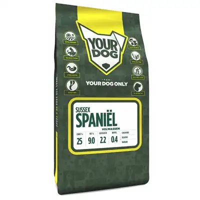 Yourdog Sussex Spaniël Volwassen 3 Kg