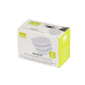 Filters voor EBI Manoa 3 stuks