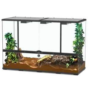 Smart Line Terrarium zwart 118 x 45 x 75 cm