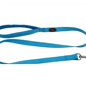 Hondenriem 120 cm blauw Neopreen Comfort