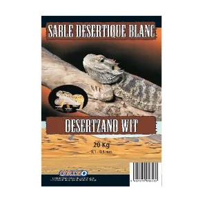 Woestijnzand Wit 20 KG